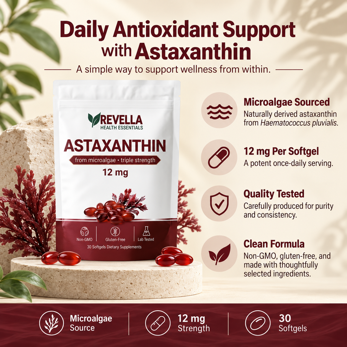 Astaxanthin - King Of Antioxandants: Restore Fertility